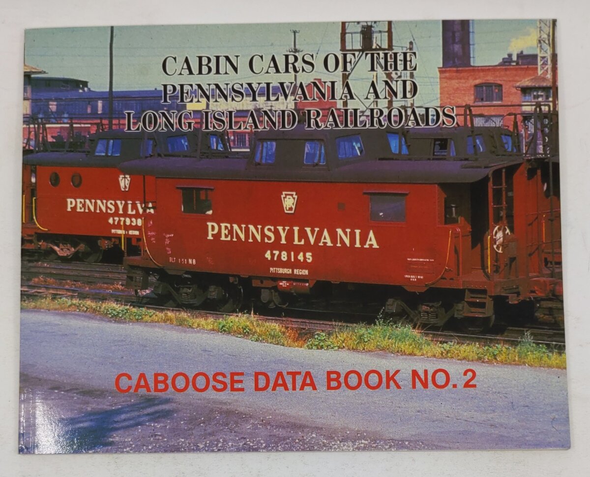 Cabin Cars of the Pennsylvania and Long Island Railroads Paperback Book VG
