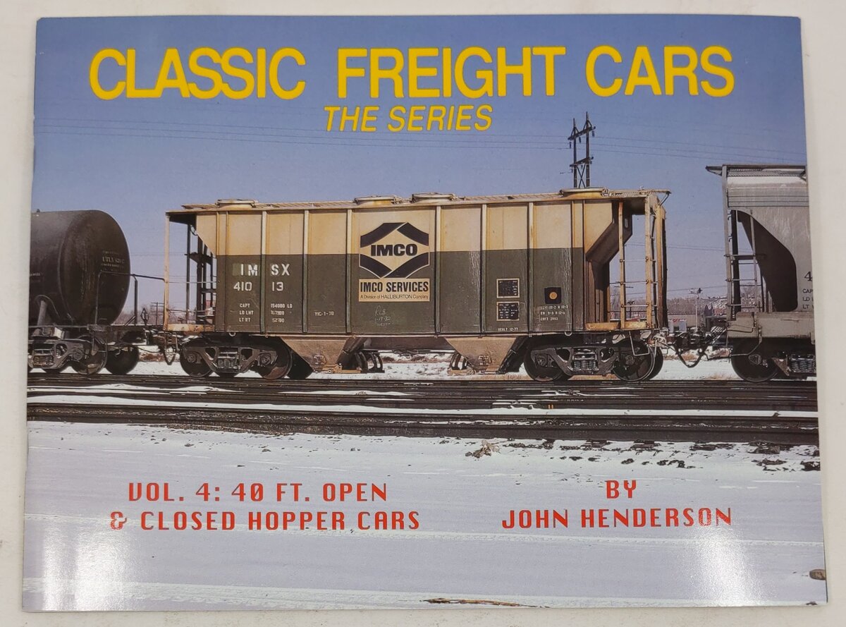 Classic Freight Cars, Vol.4 Paperback Book By John Henderson VG