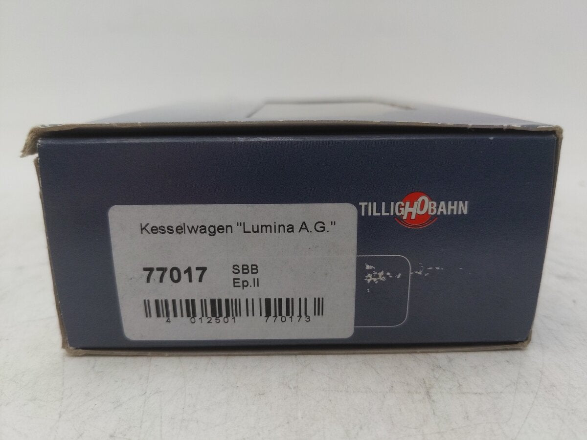 Tillig 77017 HO Swiss Federal Railways Tank Car #530012 EX/Box