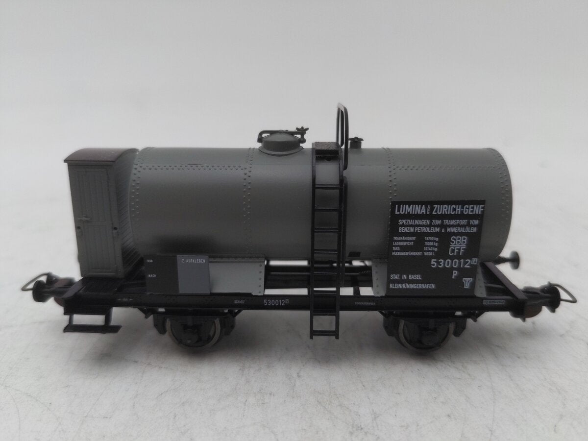 Tillig 77017 HO Swiss Federal Railways Tank Car #530012 EX/Box