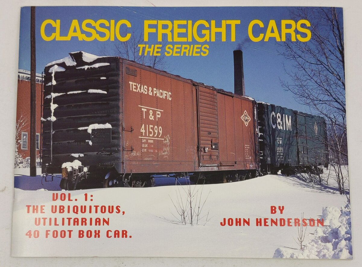Classic Freight Cars Vol.1 Paperback Book By John Henderson VG