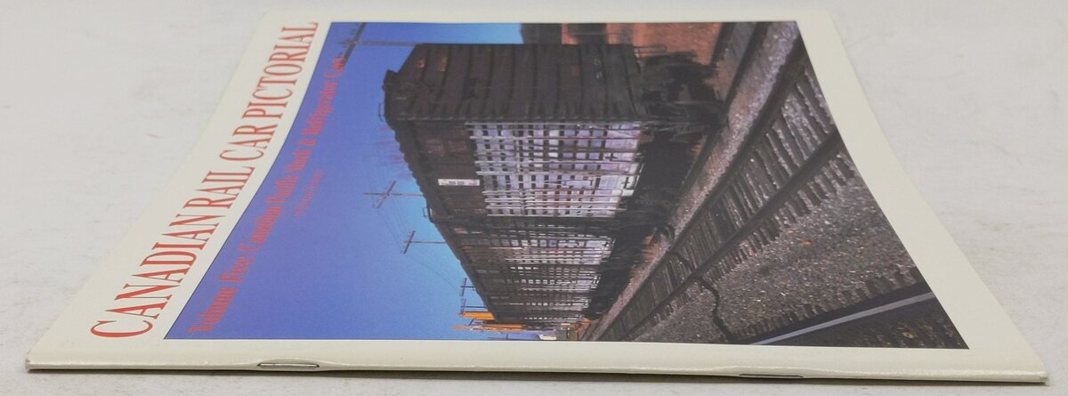 Canadian Rail Car Pictorial. Volume 5 Paperback Book By Richard Yaremko EX