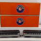 Lionel 2227420 O Maintenance of Way Wood Coach/Observation Car (Set of 2) EX/Box