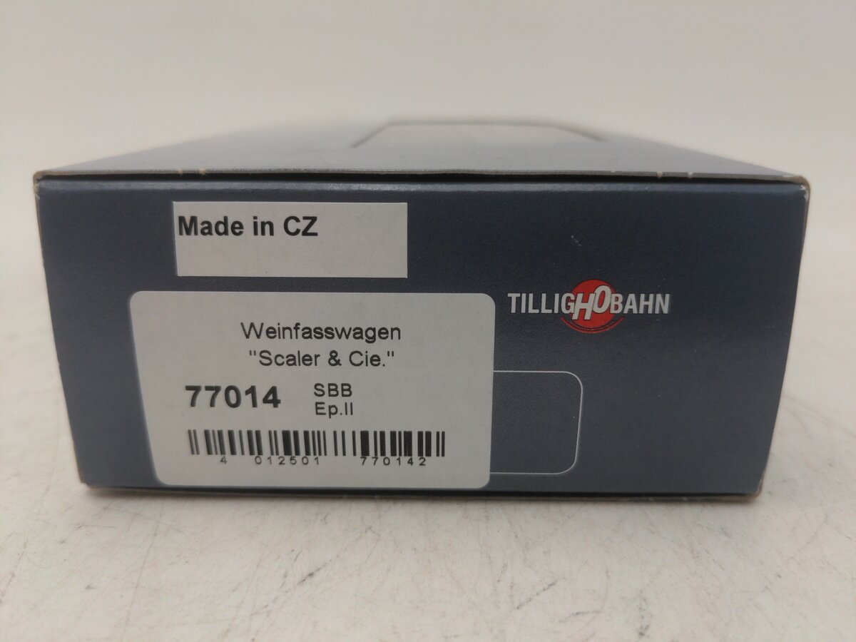 Tillig 70014 HO Swiss Federal Railways Freight Car #526322 EX/Box