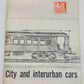 City and Interurban Cars Paperback Book By J.G. Brill Company VG