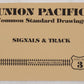 Union Pacific Common Standard Drawings Volume. 3 Paperback Book EX