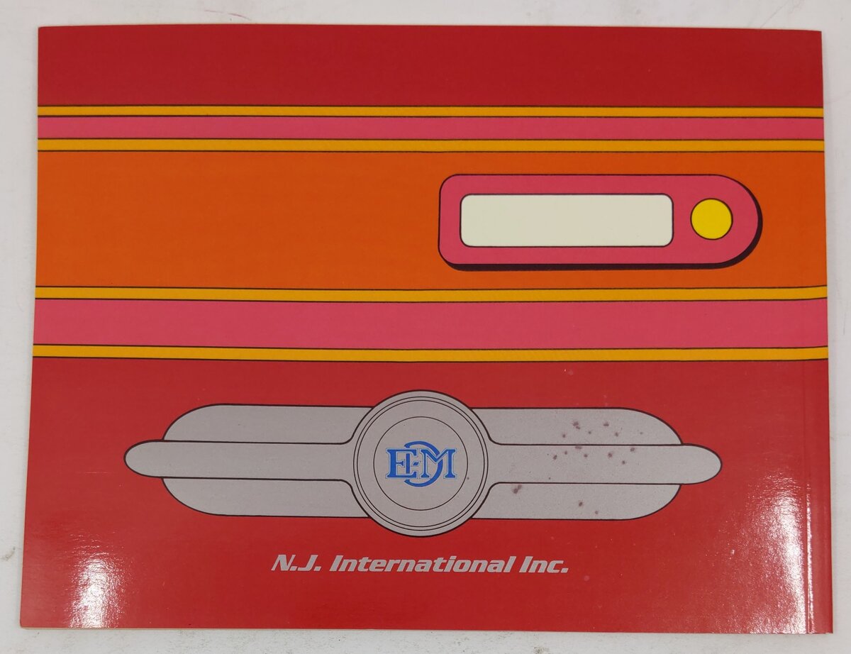 E Units, The Standard Bearer of America's Passenger Trains Paperback Book EX