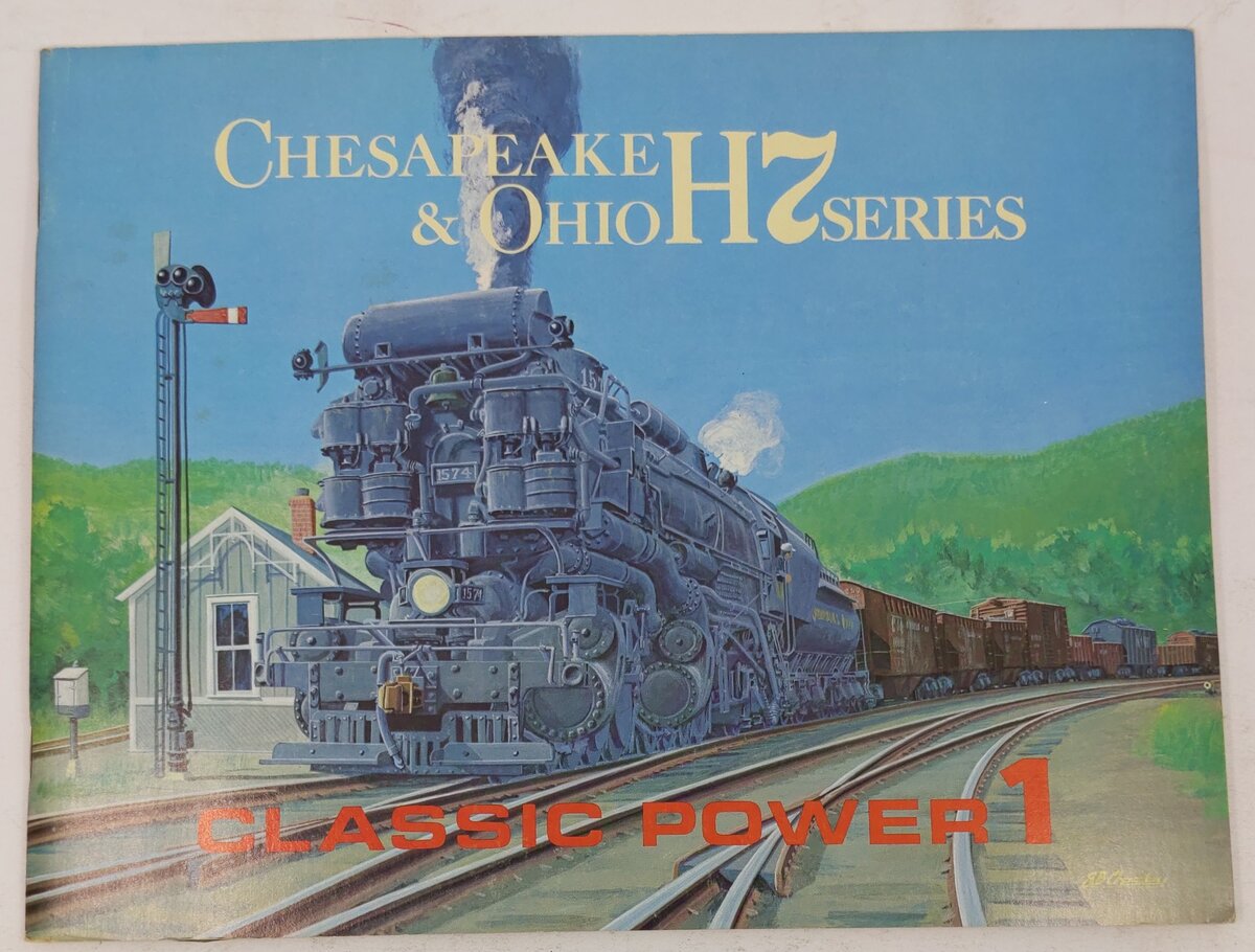 Chesapeake & Ohio H7 Series Paperback Book By Thomas W. Dixon EX