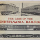 The Cars of the Pennsylvania Railroad Paperback Book By Robert J. Wayner VG