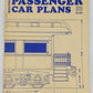 Walthers: Passenger Car Plans Paperback Book By Bruce Walthers VG