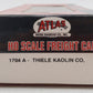Atlas 1704 A HO Thiele Kaolin Co. Tank Car ACFX #78074