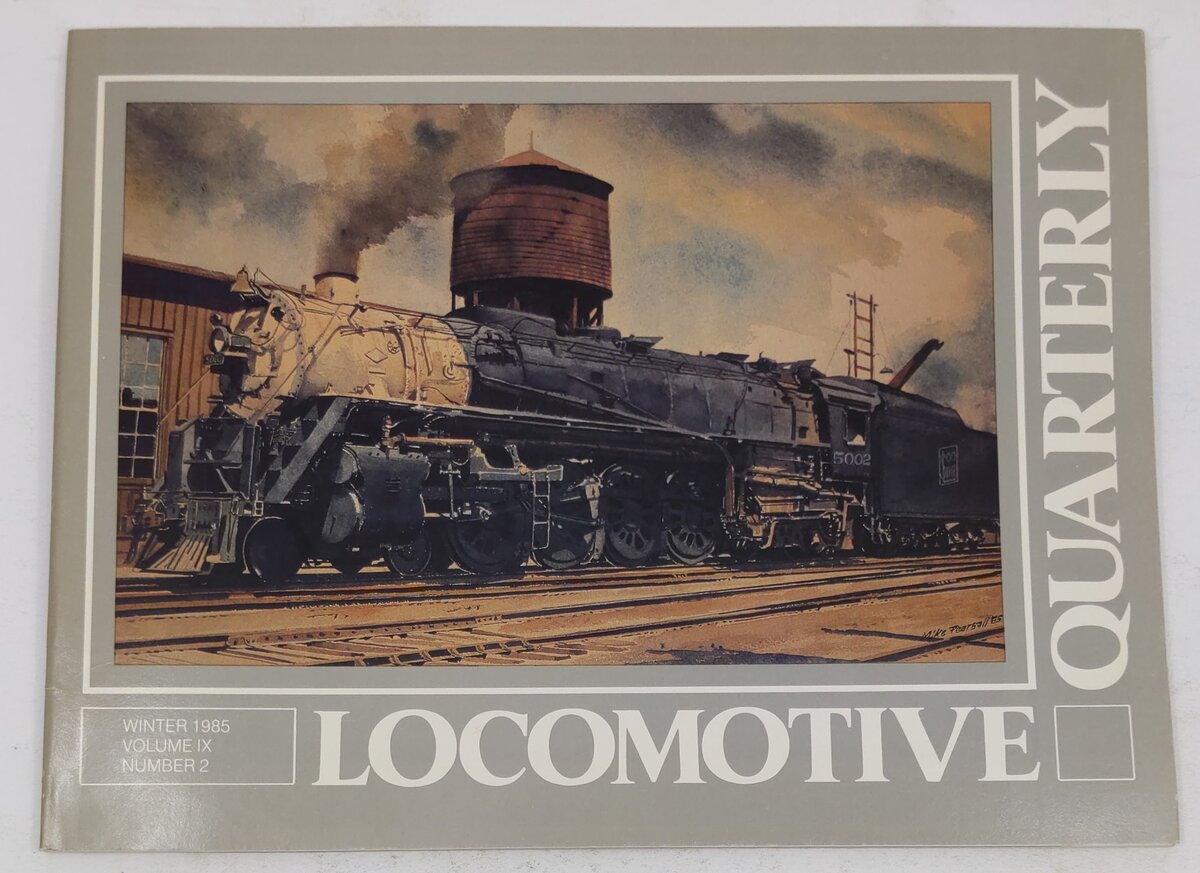 Locomotive Quarterly Winter 1985 Vol. IX No. 2 Paperback Book EX