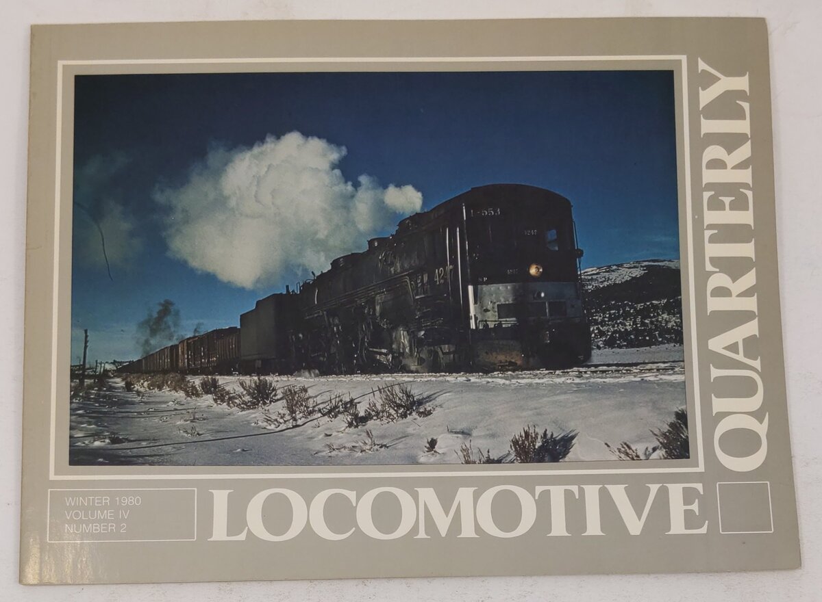 Locomotive Quarterly, Winter 1980 : Vol.IV No.2 Paperback Book Jack W.Farrell EX