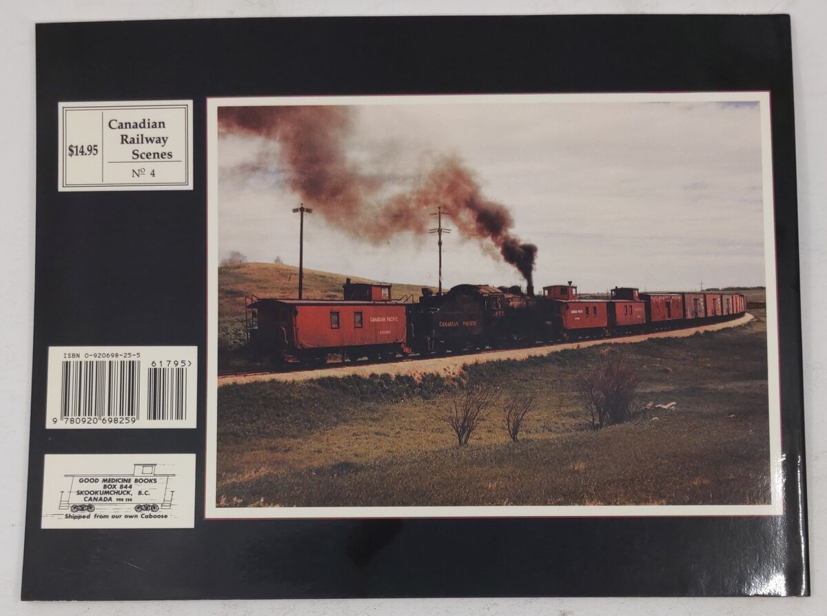 Canadian Railway Scenes No. 4 Paperback Book By Adolf Hungry Wolf EX