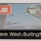 Everywhere West - Burlington Route Paperback Book By Patrick C. Dorin EX