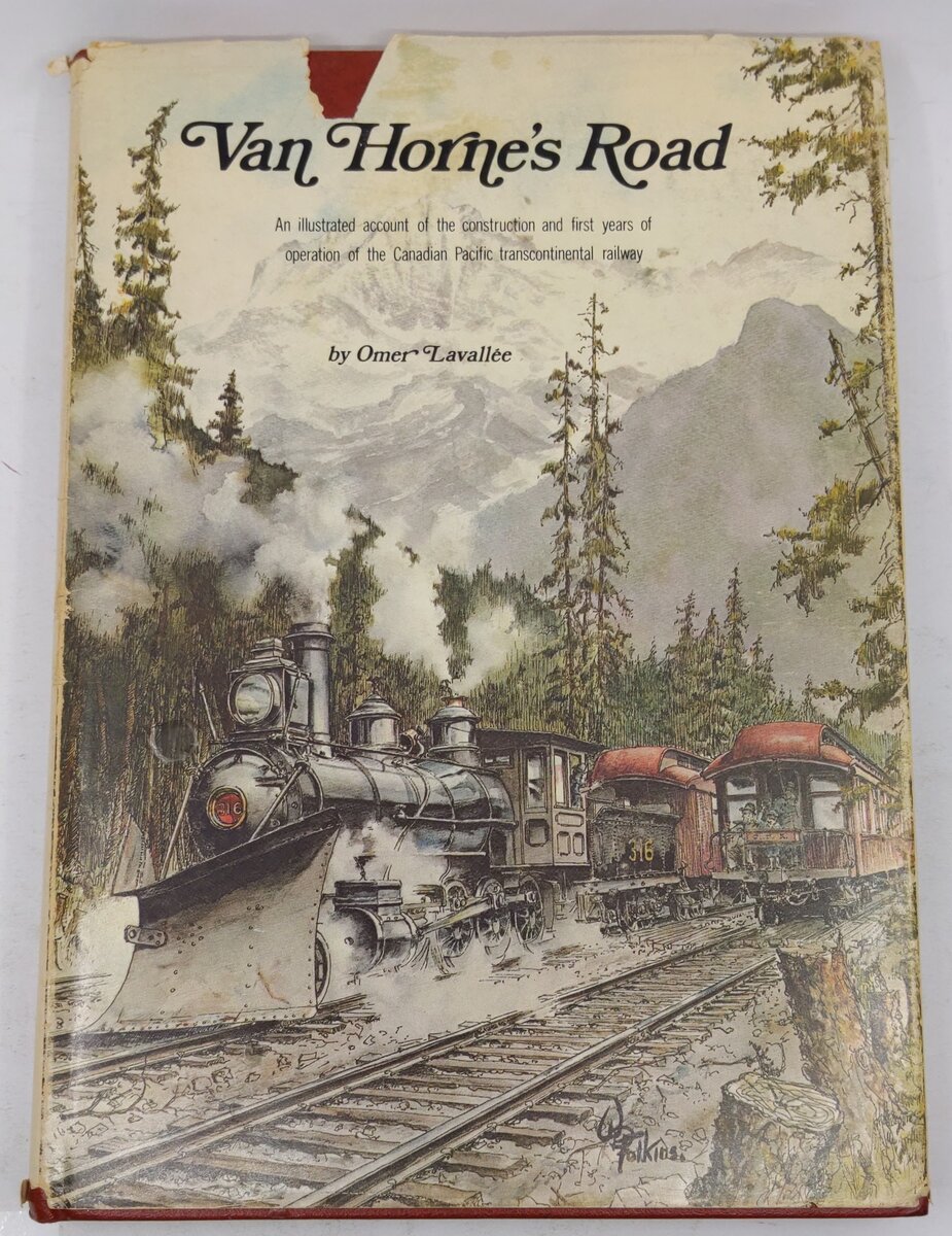 Van Hornes road Hardcover Book By Omer Lavallee VG