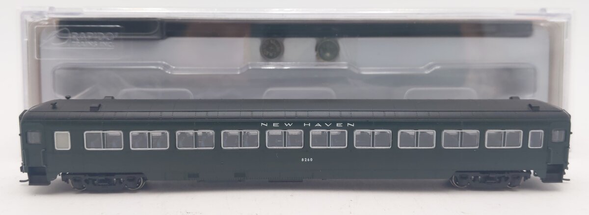 Rapido Trains 509004 N New Haven Lightweight 10-Window Coach #8260