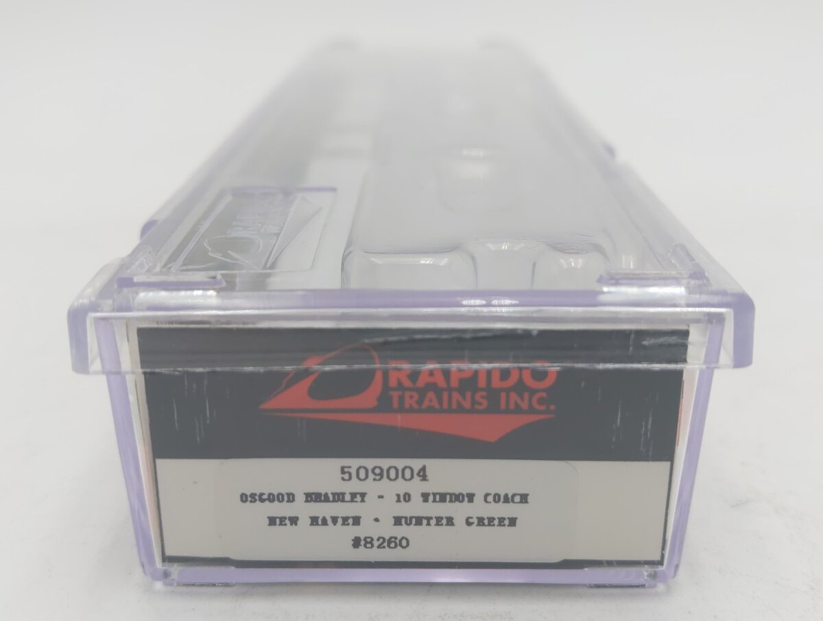 Rapido Trains 509004 N New Haven Lightweight 10-Window Coach #8260