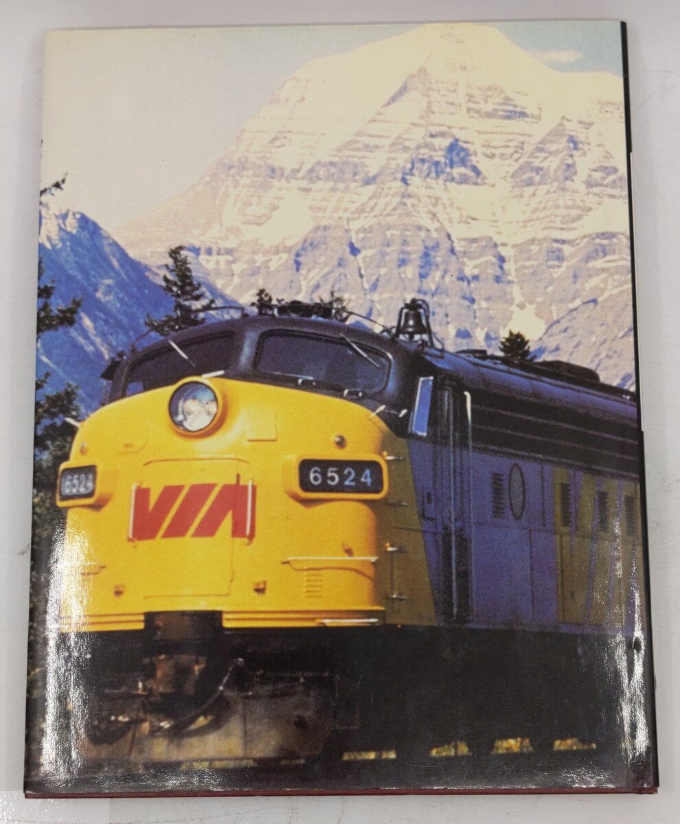 150 Years of canadian Railroads Hardcover Book By Bernard Fitzsimons EX