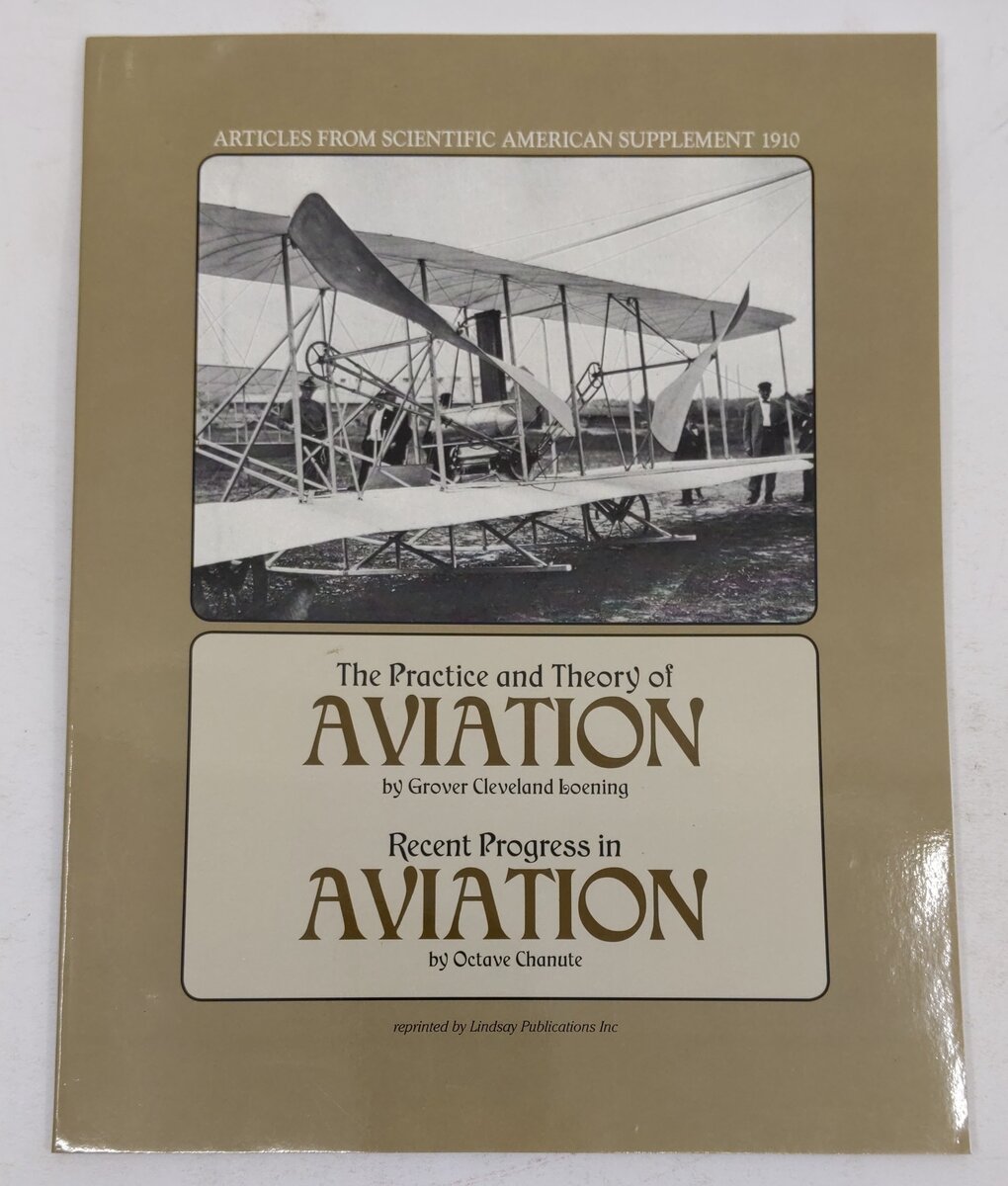 Practice and Theory of Aviation and Recent Progress in Aviation Paperback Book EX