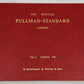 The Official Pullman-Standard Library, Vol. 1 Hardcover Book By W. David Randall EX
