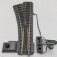 MTH 40-1021 O72 RealTrax Nickel Silver Left Hand Remote Switch Turnout EX/Box