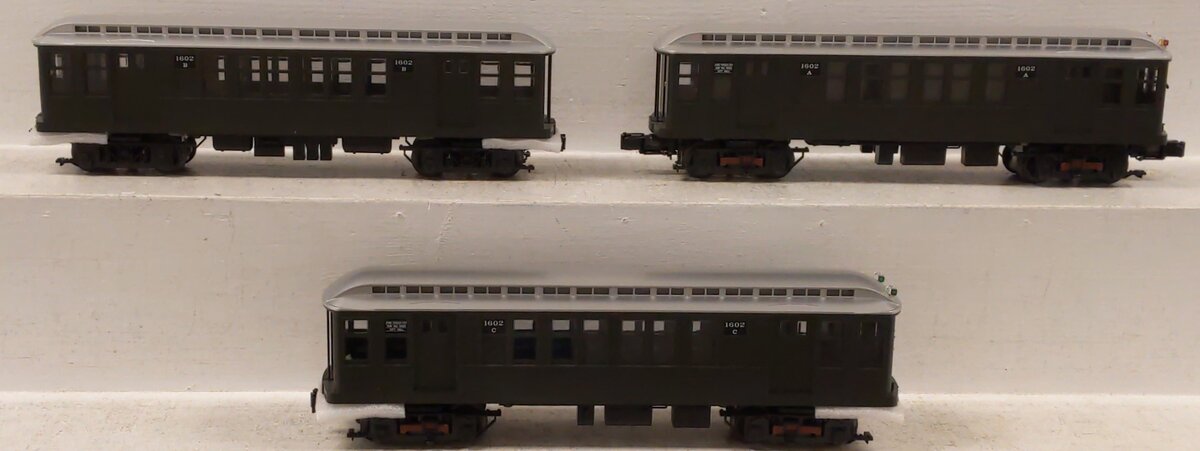 MTH 30-2759-1 O New York Transit Q Type Subway Set w/Proto-Sound 2.0 (Set of 3)