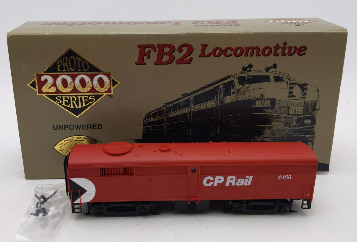 Proto 2000 4468 HO CP Rail FB2 Dummy Diesel Locomotive #4468 LN/Box