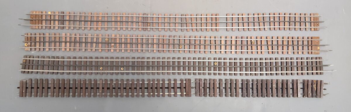 Gargraves Assorted O Gauge Straight Track Sections (3-Rail) [21] VG