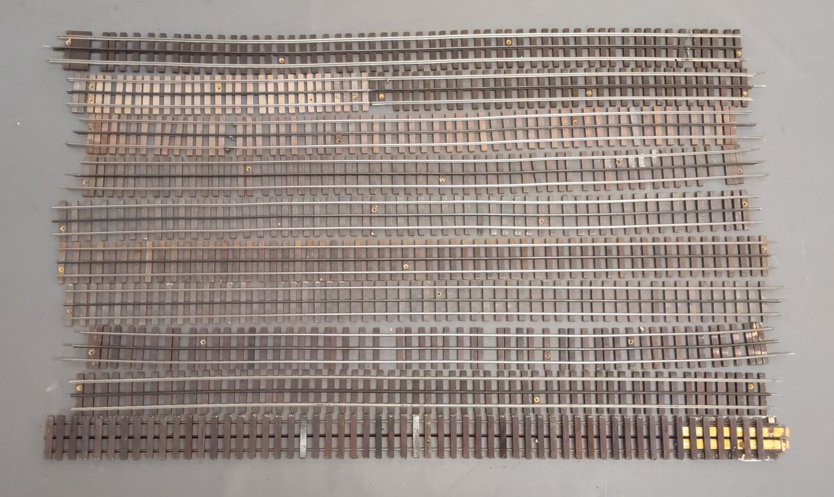 Gargraves Assorted O Gauge Straight Track Sections (3-Rail) [21] VG