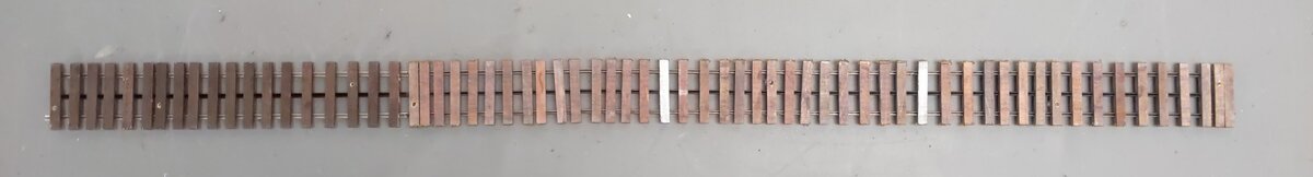Gargraves Assorted O Gauge Straight Track Sections (3-Rail) [21] VG