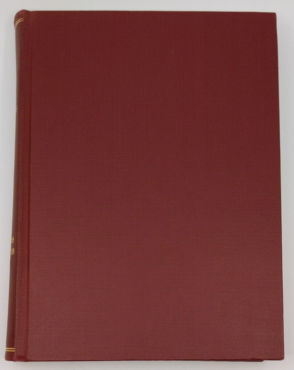 Trains Magazine Volume 18 Nov 1957 - Oct 1958 Hardcover Book VG