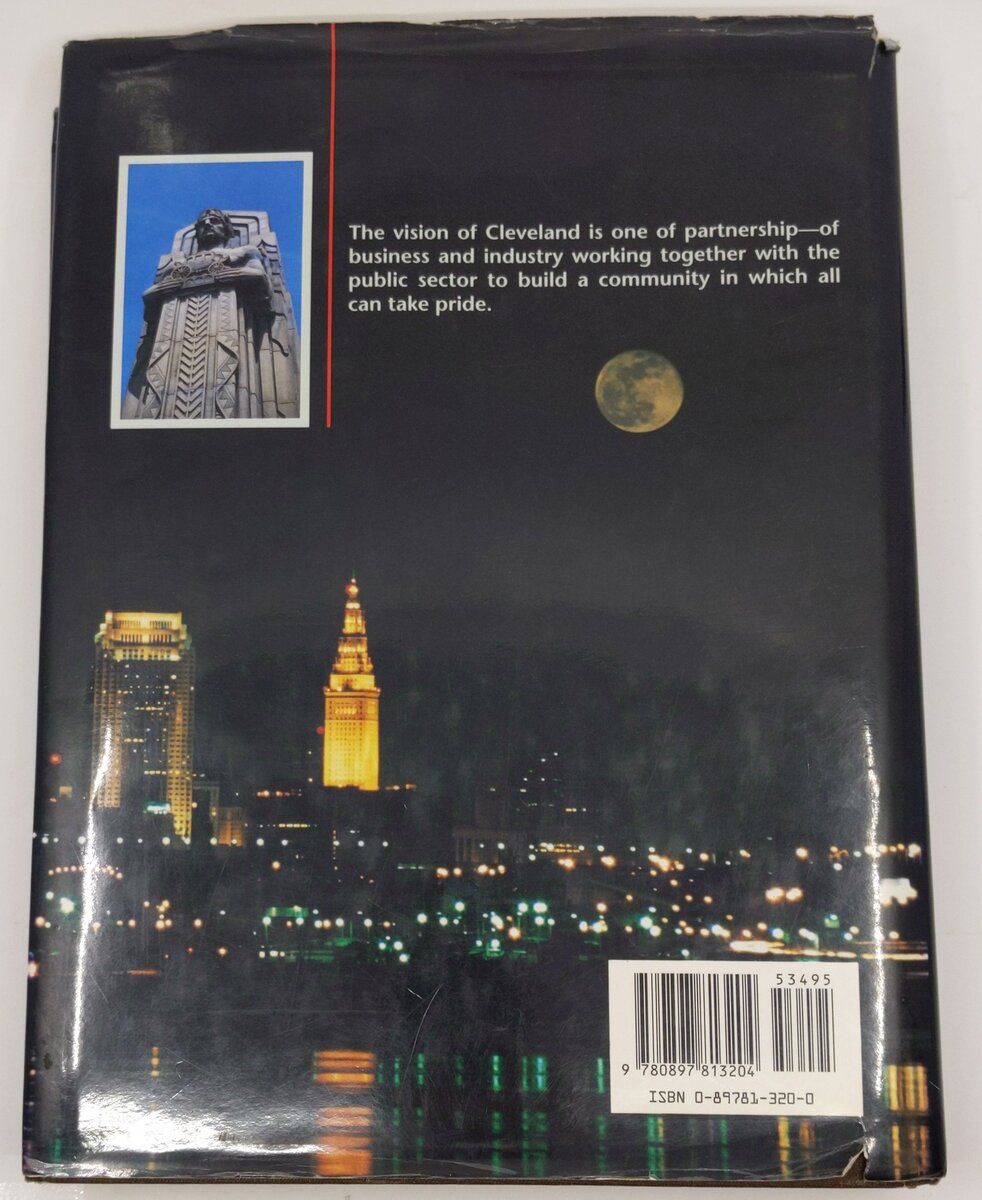 Cleveland: Shaping the Vision Hardcover Book By Ned Whelan VG