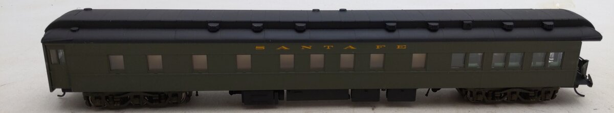 Walthers 932-10252 HO Santa Fe Heavyweight 3-2 Lounge/Obs (Plan #3959D) VG/Box