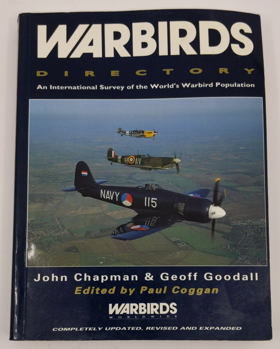 Warbirds Worldwide Directory Paperback Book By Paul Coggan VG