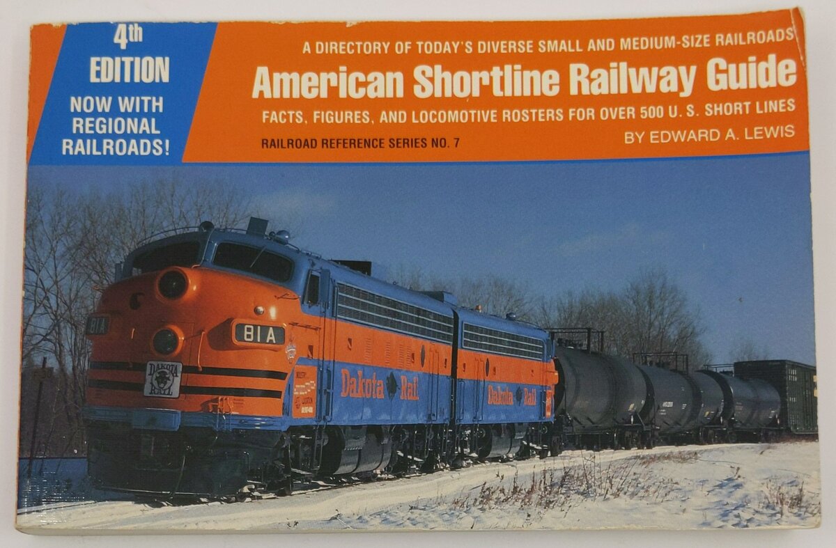 American Shortline Railway Guide Paperback Book By Edward A. Lewis VG