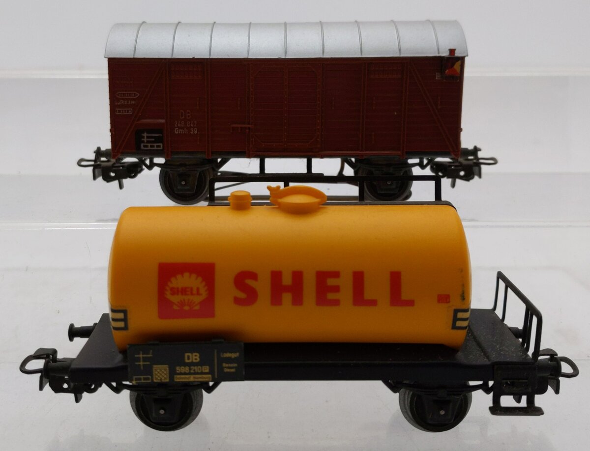 Marklin HO Scale Assorted Freight Cars: 4505, 4502 [2] EX/Box