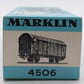 Marklin 4506 HO DB Closed Boxcar EX/Box