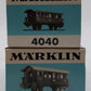 Marklin HO Scale Assorted Passenger Cars [2] EX/Box