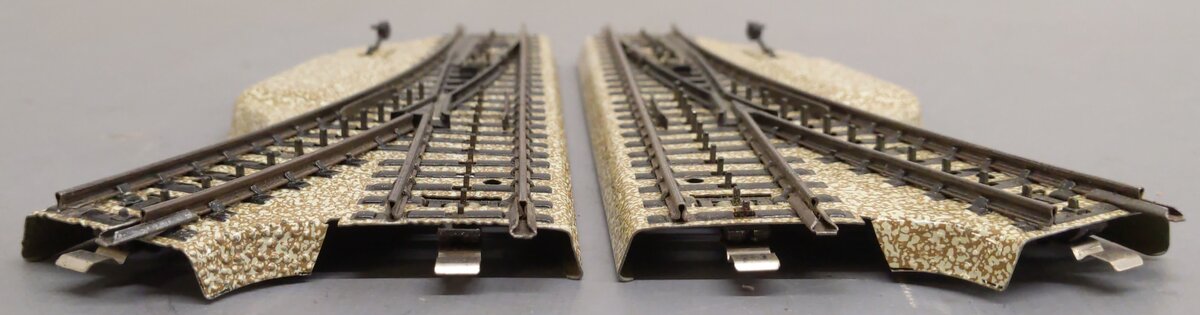 Marklin 5121 HO Scale Manual Left & Right Hand Switch Turnout Pair (Pack of 2) EX/Box