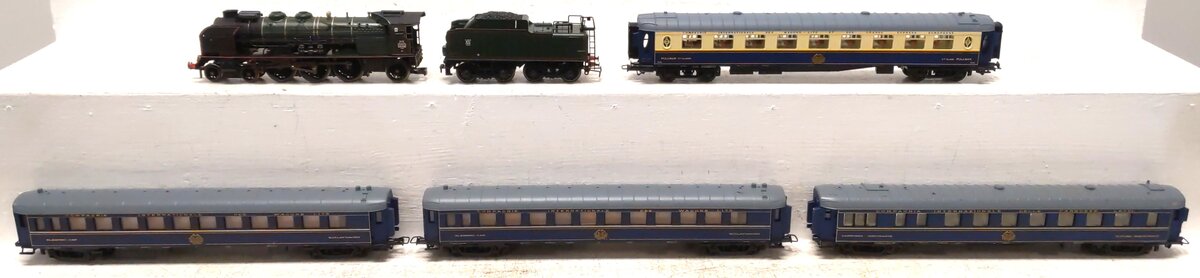 Bachmann 40-0185 HO Scale The Orient Express HO Gauge Steam Train Set EX/Box