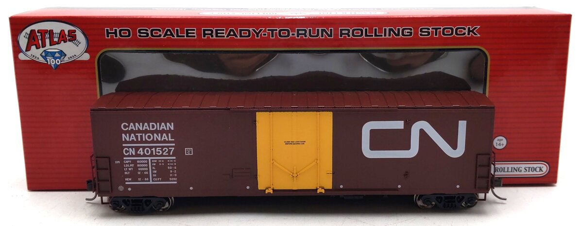 Atlas 20006516 HO Canadian National NSC Newsprint Boxcar #401527