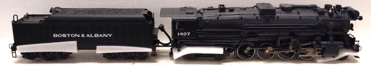 K-Line K3670-1407CC O Boston & Albany 2-8-4 Berkshire Steam Locomotive #1407 LN/Box