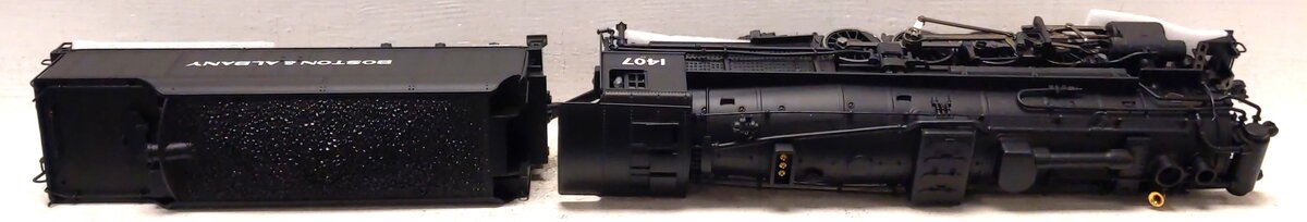K-Line K3670-1407CC O Boston & Albany 2-8-4 Berkshire Steam Locomotive #1407 LN/Box