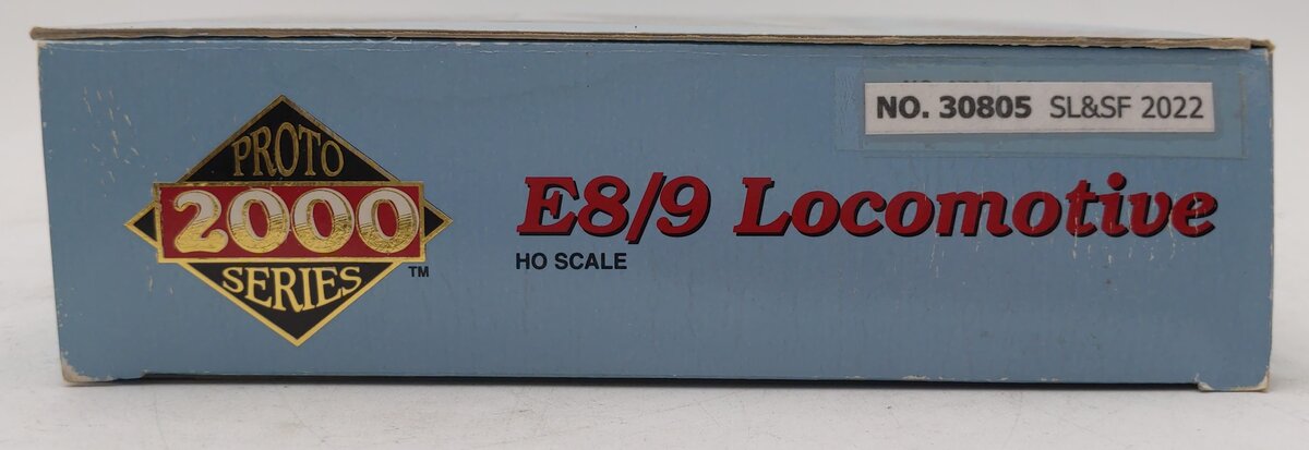 Proto 2000 30805 HO Scale SL & SF E8/9 Diesel Locomotive #2002 EX/Box