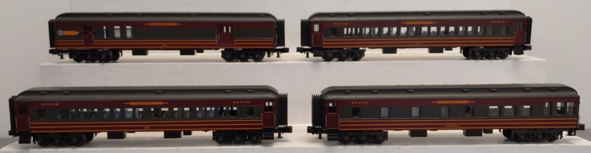 MTH 30-69191 O Gauge New York Ontario & Western 60' Madison Passenger Set