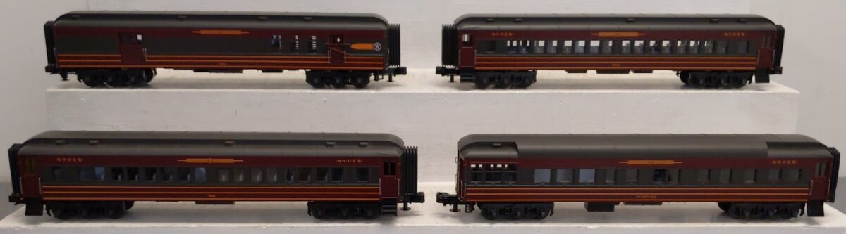 MTH 30-69191 O Gauge New York Ontario & Western 60' Madison Passenger Set
