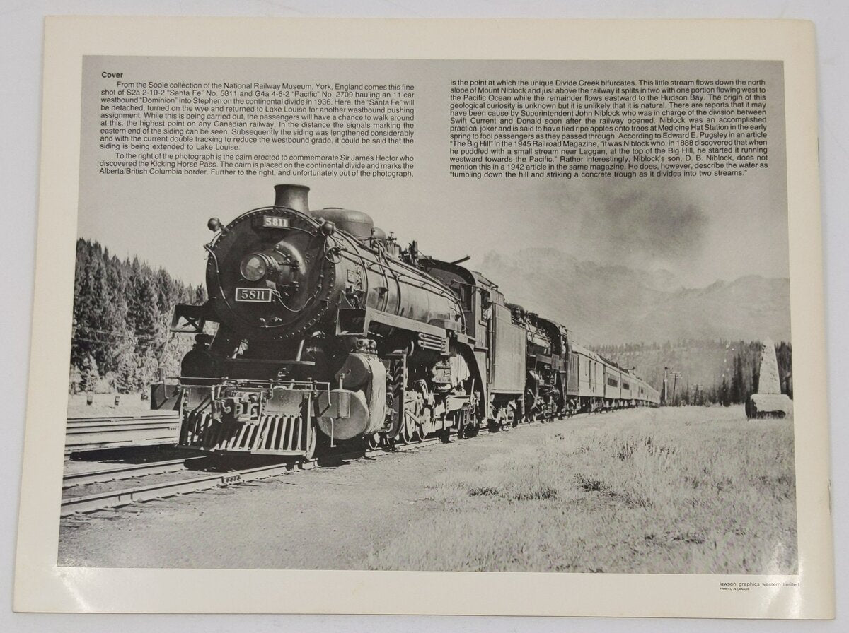 Canadian Pacific in the Rockies Vol.7 Paperback Book By Donald M. Bain EX
