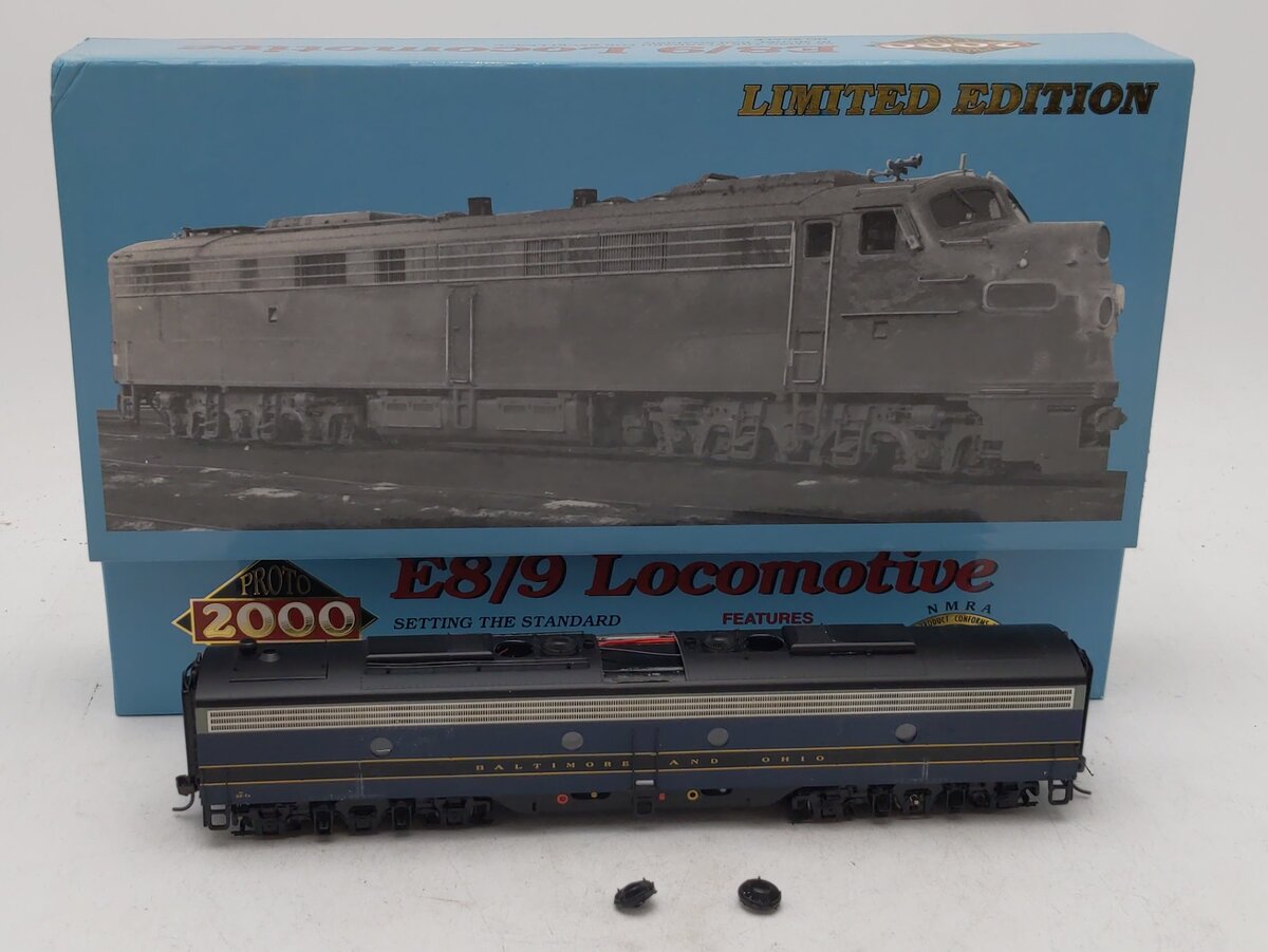 Proto 2000 30796 HO Scale Baltimore & Ohio E8/9 Locomotive #53 EX/Box