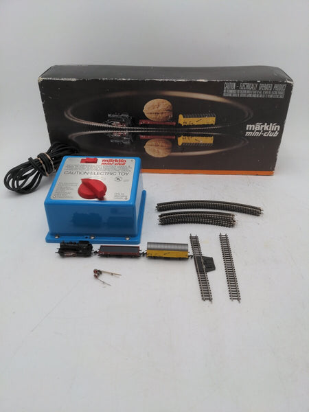 Marklin 8165 Mini-Club Z Gauge Steam Freight Train Set/Box – Trainz